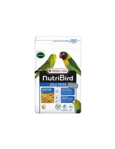 Nutribird Gold Patee Periquitos y Peq. loros 10kg