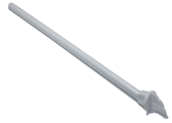 MOLDES AVE Palo posador inclinado 26 cm BLANCO