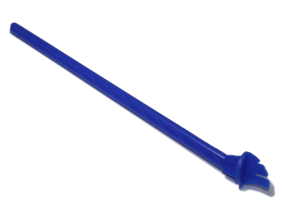 MOLDES AVE Palo posador inclinado 26 cm AZUL