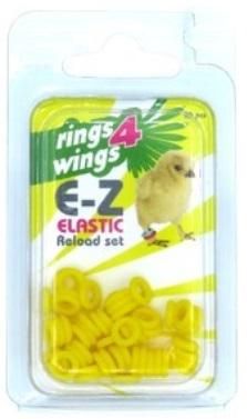 E-Z RECARGA ANILLAS Ø4.5mm(50anillas) amarillo
