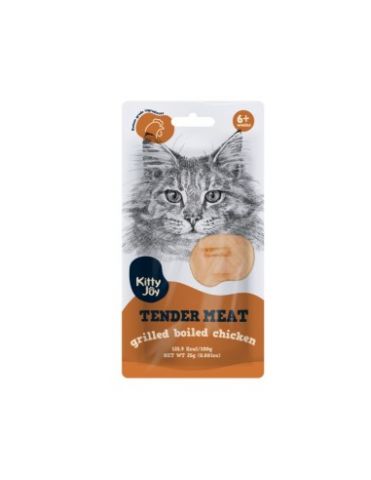 Kitty Joy Tender Meat Boiled Chicken 25gr
