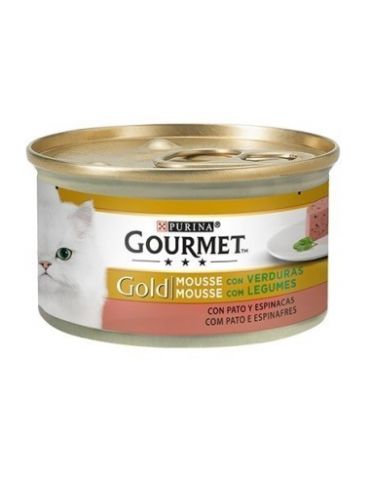 Gourmet Gold mse pato&espinaca 85gr