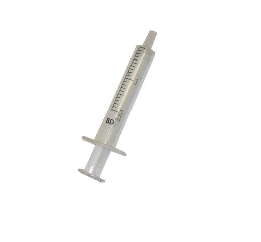 Jeringa BD 2 ml 2 cuerpos