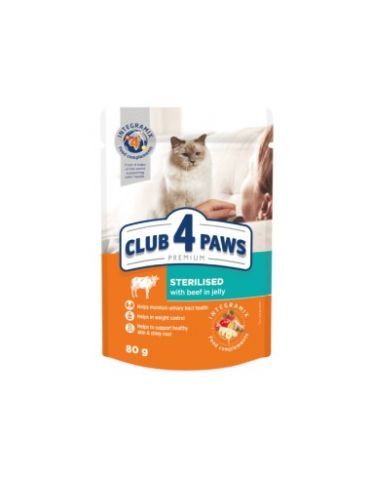 Club4Paws 777 Premium Sterilised Húmedo
