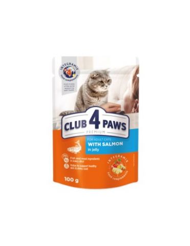 Club4Paws 81 Premium Húmedo Gatos Salmón