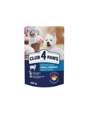 Club4Paws 27 Premium Húmedo Perro RP Cordero 