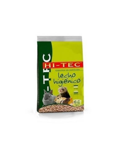 HI-TEC MADERA PRENSADA 10L 6KG (lecho higienico) 