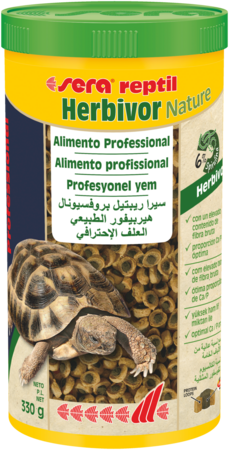 sera reptil Professional Herbivor Nature 330g