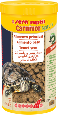 sera Reptil Professional  Carnivor Nature 250ml72g