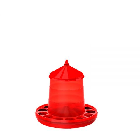 Tolva de Plástico roja 2kg