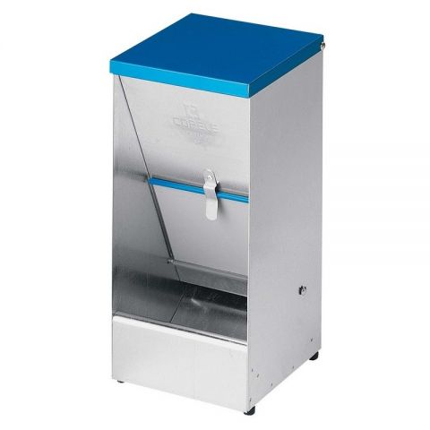 Comedero para Perros en Chapa Galvanizada 63L