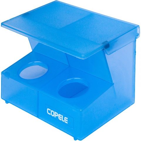 Tolva Comedero para Palomas 2H azul oscuro