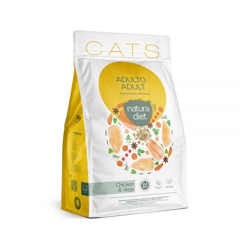 NATURA DIET CAT Adult Chicken 400 Gr 