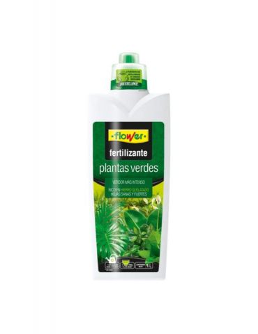 FLOWER ABONO LIQUIDO PLANTAS VERDES 1 LITRO