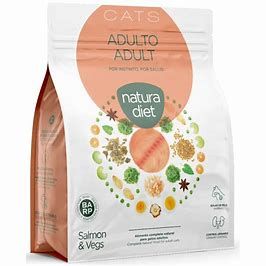 NATURA DIET CAT Adult Salmon 400 Gr 