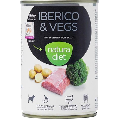 NATURA DIET DOG Iberico & Vegs 400g