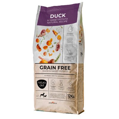 NATURA DIET DOG WILD INSTINCT GRAIN FREE DUCK 12KG