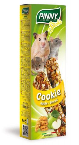 Barritas Snack Hámster de Galletas 2x115gr