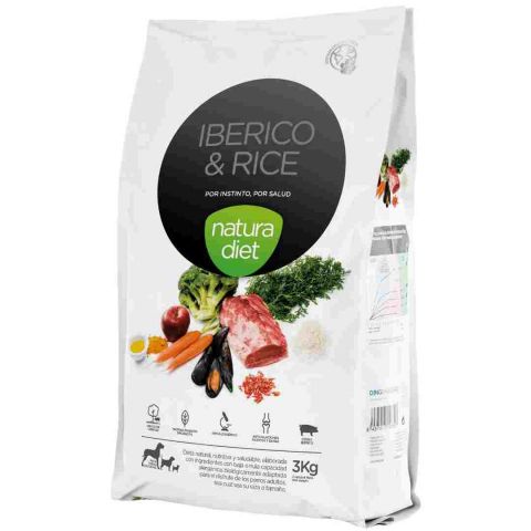 NATURA DIET IBÉRICO & RICE 3 Kg 
