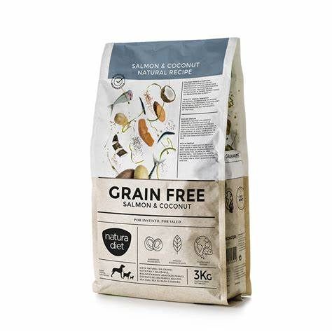 NATURA DIET GRAIN FREE Salmon & Coconut 3 kg