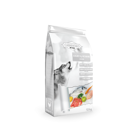 CARNIVORO LIGHT & SENIOR 12kg