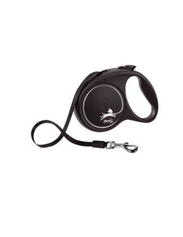Flexi Desing S 5m Cinta Negro