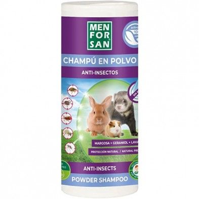 Champú anti-insectos en polvo roedores 250gr