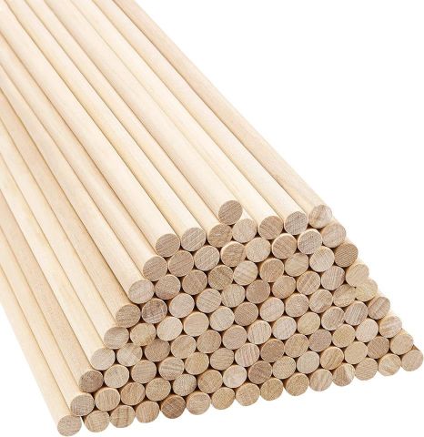 Palo madera de pino para loros 100 X 2.5 cm