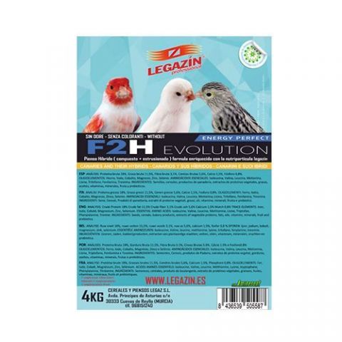 LEGAZIN ENERGY PERFECT. PIENSO HIBRIDO F-2H 4 kg