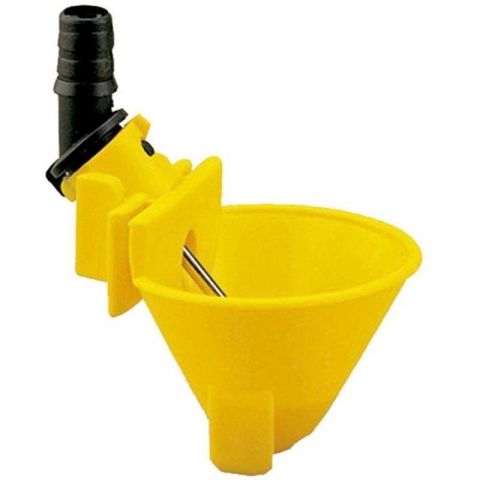 Bebedero de cazoleta para gallinas 