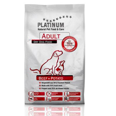 Platinum Natural Beef And Potato 5Kg