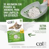 Arena Aglomerante Ultraligera para Gatos de Bambú 