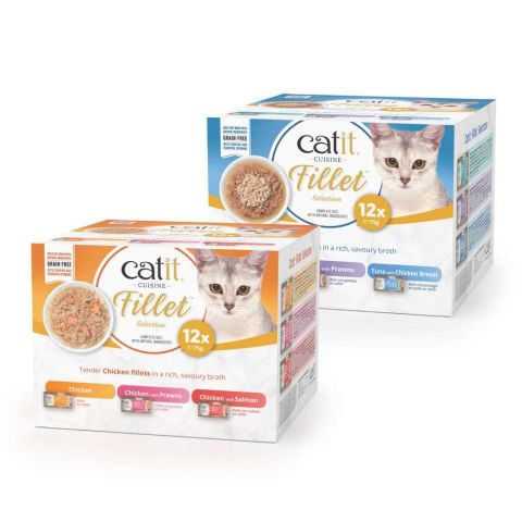 Catit Cuisine Fillet de Pollo pack Variado 12X75