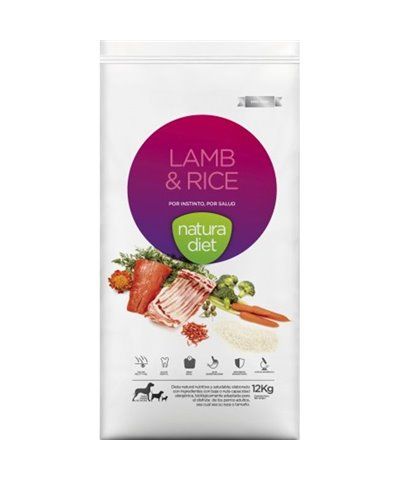 NATURA DIET LAMB & RICE 12 Kg