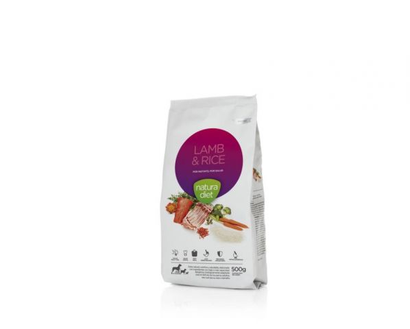 NATURA DIET LAMB & RICE 500 g 