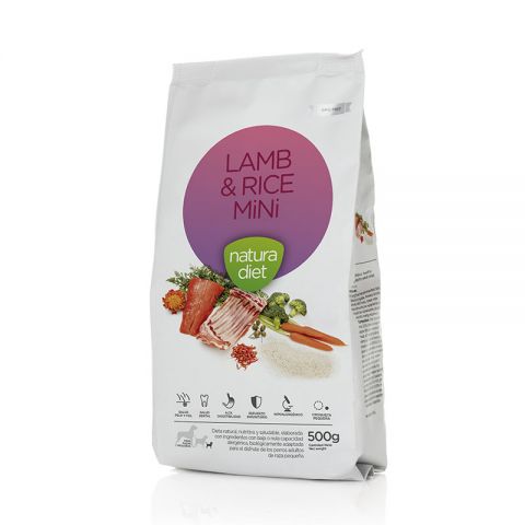 NATURA DIET LAMB & RICE MINI 500 g
