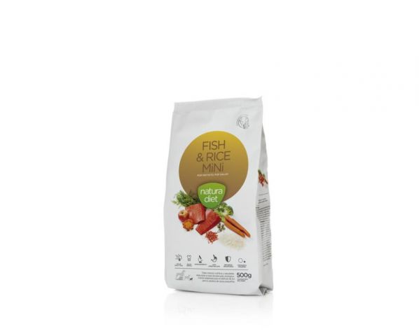 NATURA DIET FISH & RICE 500 g