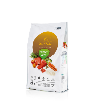 NATURA DIET FISH & RICE 3 Kg