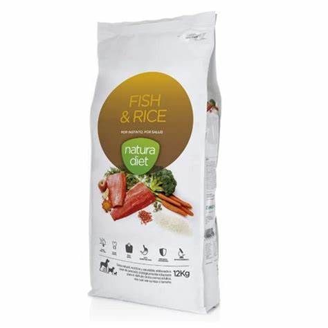 NATURA DIET FISH & RICE 12 Kg 