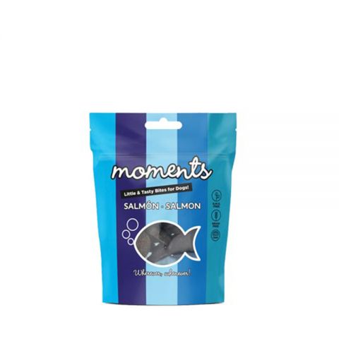 MOMENTS DOG Porciones SALMÓN 60 g 