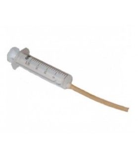 Jeringa embuchar con sonda de látex 6 ml 