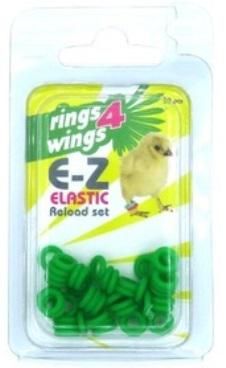 E-Z RECARGA ANILLAS Ø4.5mm(50anillas) Verdes