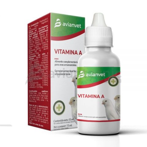 Vitamina A Avianvet 15ml (Líquida)