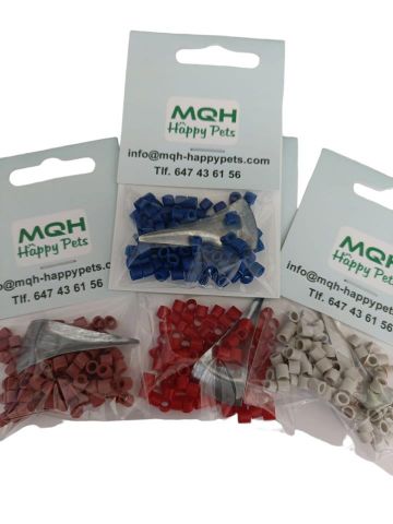 ANILLAS DE PLASTICO ABIERTA CON CALZADOR 3mm
