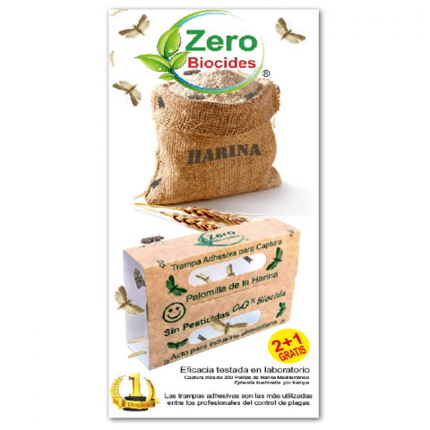 TRAMPA POLILLA DE LA HARINA 2+1