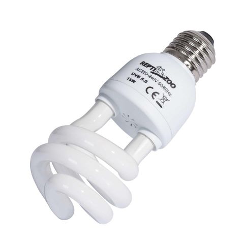 Bombilla compacta UVB 5.0 REPTIZOO 15W