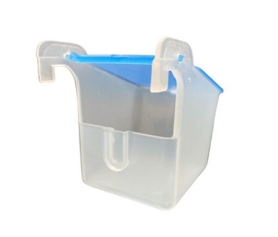 COMEDERO TAPA AZUL