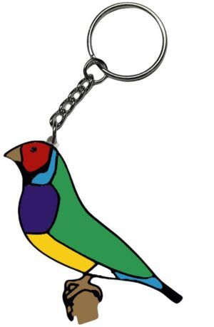 LLAVERO DIAMANTE DE GOULD