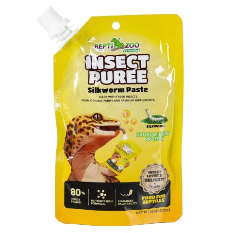 ALIMENTO REPTIL GUSANO DE SEDA PASTE 80g