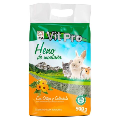 HENO VIT PRO 500gr ORTIGA CALENDULA